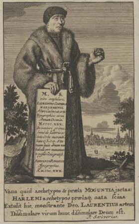 Bildnis des Laurens Jansz. Coster