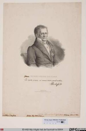 Bildnis (Johann) Christian Friedrich Harless