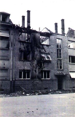 Zerstörungen Zweiter Weltkrieg. Neckarstraße