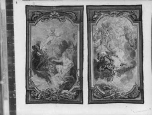 Folge von Wandteppichen: Amor und Psyche — Venus führt Amor und Psyche zusammen