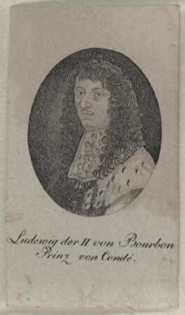 Bildnis Ludewigs II von Bourbon, Prinzen von Condé