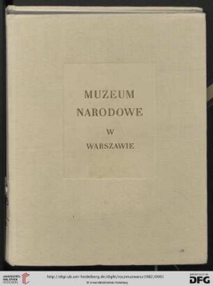 26: Rocznik Muzeum Narodowego w Warszawie