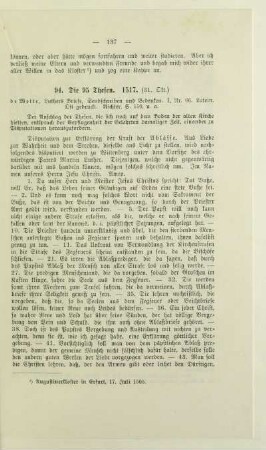 94. Die 95 Thesen. 1517