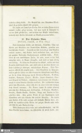 16. Der Oxforder Thon. (Oxford, clunch, or Fen clay)