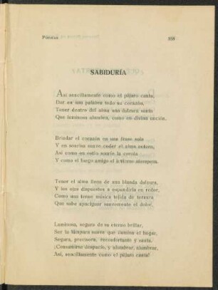 Sabiduría