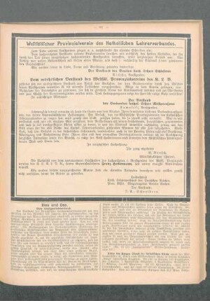 Westfälischer Provinzialverein des Katholischen Lehrerverbandes