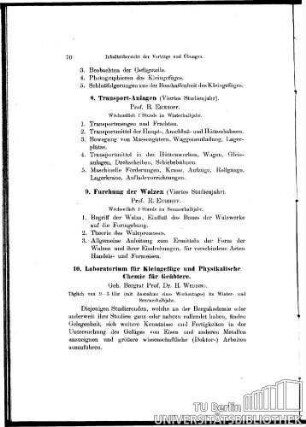 8. Transportanlagen