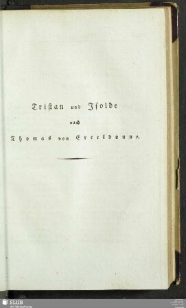 Tristan und Isolde