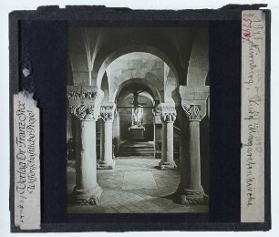 Nürnberg, Burg,Nürnberg, Burg, Burgkapelle / sog. Kaiserkapelle : Innenansicht, Unterkirche (Margaretenkapelle)
