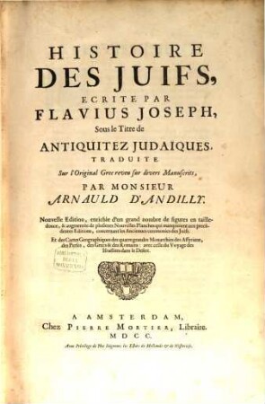 Histoire Des Juifs