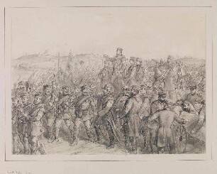 Rückkehr der Sturmkompanien (18.4.1864)