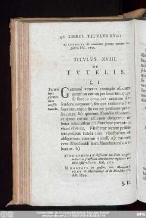 Titulus XVIII. De Tutelis.