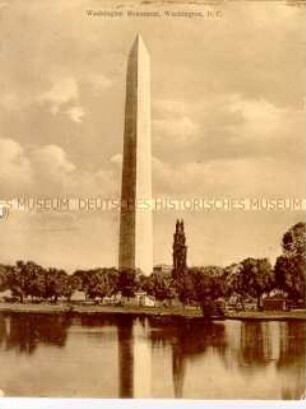 Ansicht des Washington Monument in Washington, D.C.