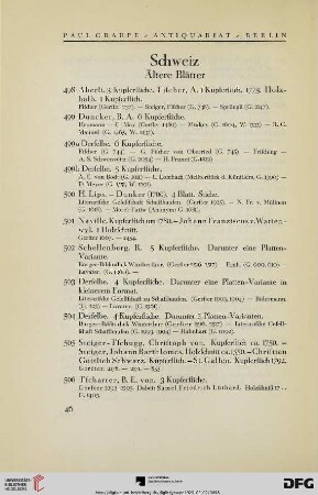 Schweiz (Nr. 498-531)