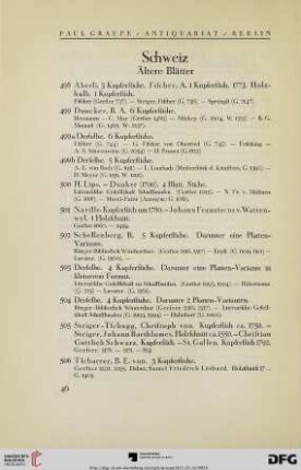 Schweiz (Nr. 498-531)
