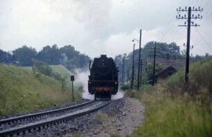 Backnang Steinbach Lok 023 042 Nahverkehrszug BK-SHA B4yg-Wagen