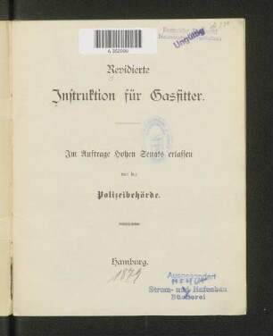 Revidierte Instruktion für Gasfitter