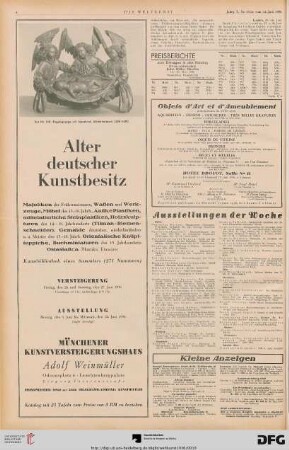 Nr. 23/24 (14. Juni 1936), S. 4: Preisberichte