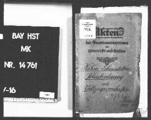 Schulreform. Schulordnung für Gymnasien usw. In genere.