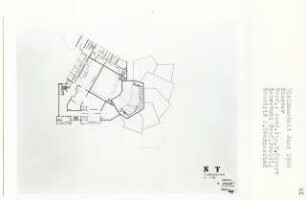 Theater (Diplomarbeit bei Peter Poelzig): Grundriss 2. Obergeschoss 1:200