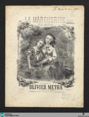 La Marguerite : Polka-Mazurka; pour piano