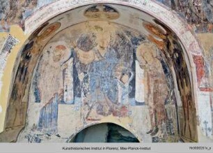 Ausmalung des Refektoriums : Die Deesis der Abtsnische