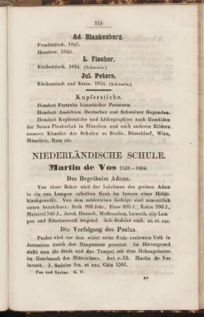 Niederländische Schule.