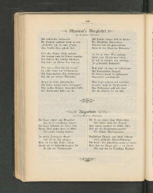 Ahasver's Bergfahrt