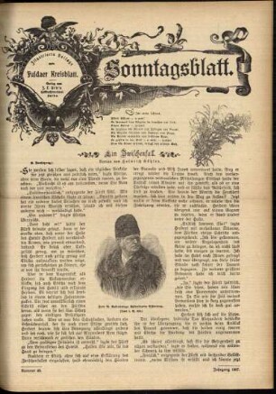 Ausgabe vom Sonntag, den 08. Dezember 1907.