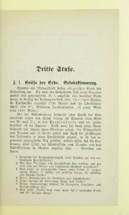 Dritte Stufe
