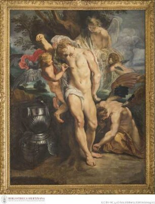 Der heilige Sebastian wird von Engeln befreit - S. Sebastiano curato dagli angeli; The Martyrdom of S. Sebastian