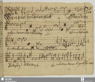 [Demantius, Christoph:] Wünschet Jerusalem Glück