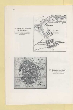 25. Stadtplan von Soest