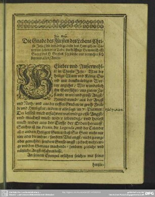 [Leichenpredigt Friedrich Leyser]