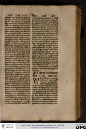 Von schedlichen thieren. Der cxxiii artickel.