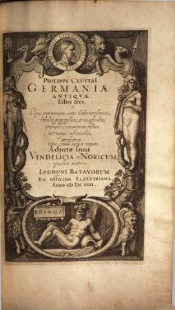 Germania antiqua : libri tres ; Adjectae sunt Vindeliciae et Noricum