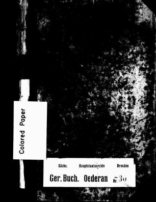 Gerichtshandelsbuch von Hetzdorf (bei Oederan), Bd. 2