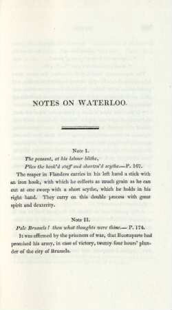 Notes on Waterloo