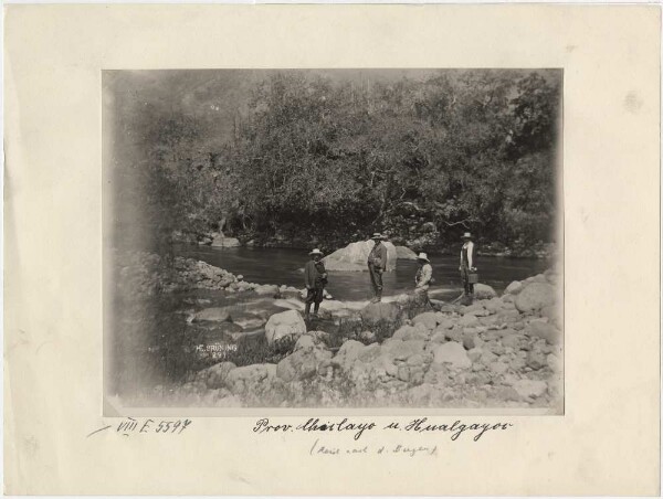 Confluence of the Río Cumbil with the Río Chancay