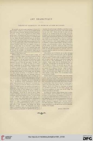 7: Art dramatique, [7] : Théatre du Vaudeville: le drame de la gare de l'Quest
