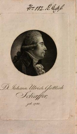 D. Joh. Ulr. Gottl. Schäffer