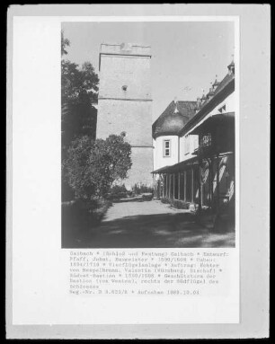 Schloss und Festung Gaibach — Südostbastion