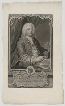 Bildnis des Georg Berhard Bilfinger
