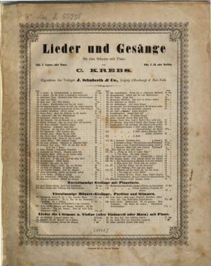 Die Heimath : für 1 Stimme u. Violine (oder Violoncell oder Horn) mit Piano ; op. 56