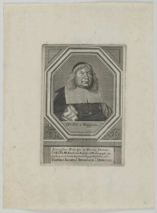 Bildnis des Ioannes Iacobus â Brombach