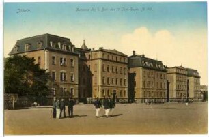 Döbeln. Kaserne des 1. Baaillons des 11. Infanterie-Regiments Nr. 139
