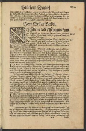 Vom Bel zu Babel.