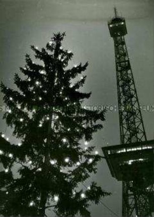Weihnachtsbaum am Funkturm
