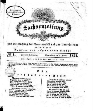 2.1831,Januar (Nr. 1-27)