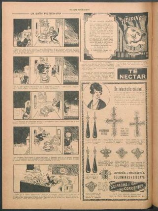 Un baño inesperado [Cómic]